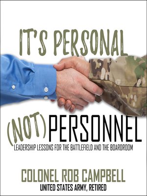 cover image of It's Personal, Not Personnel